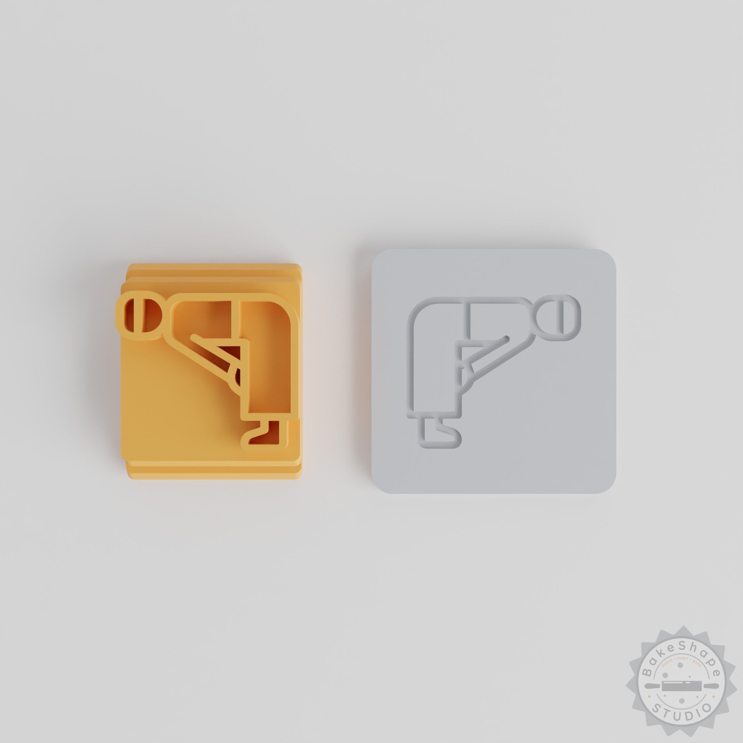 Islamic Prayer Stamp Tile Set clay and craft stamps STL for 3D printing in five sizes