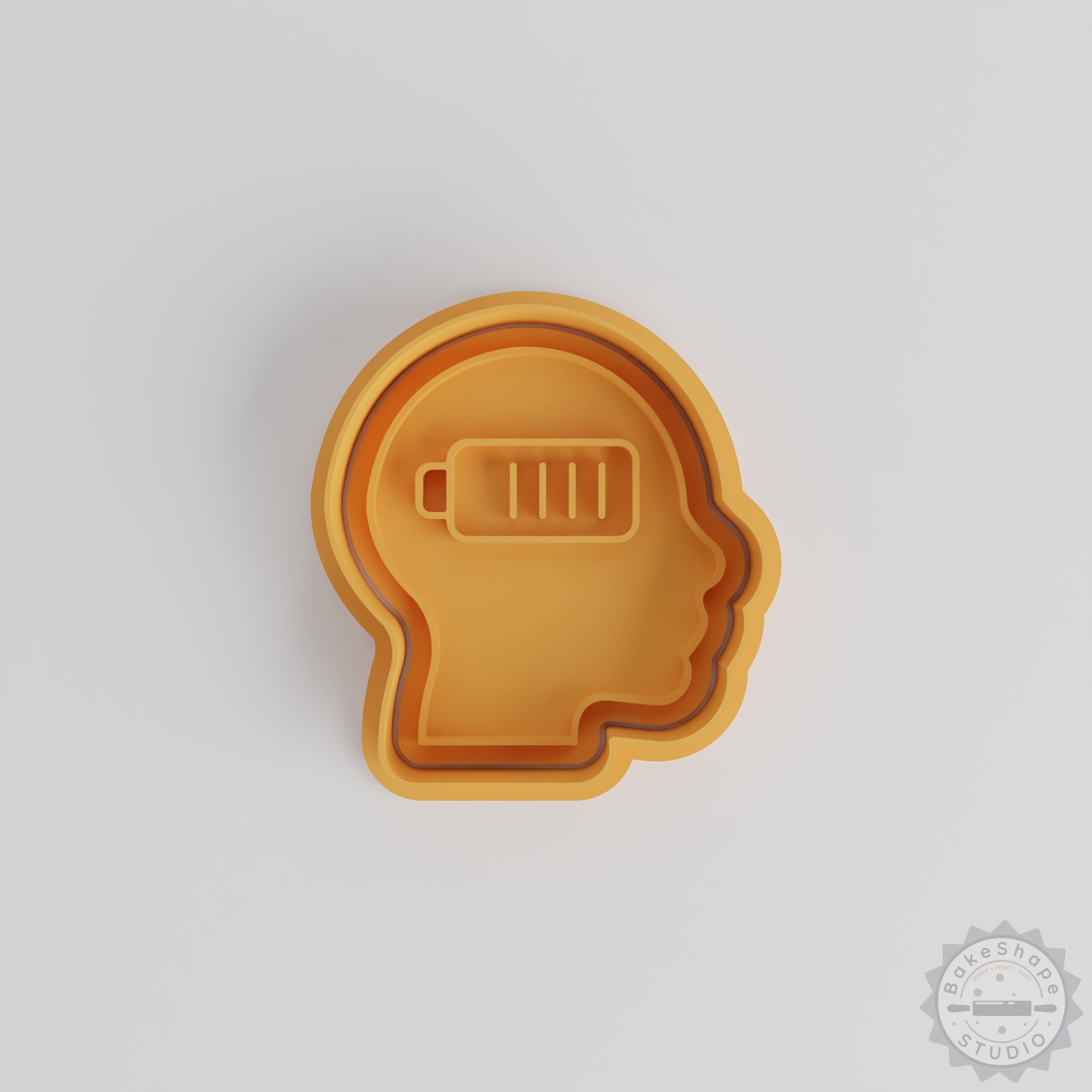 Mind Energy Shape Cutter & Stamp, Cookie and Fondant Tool, 6-Piece Set, 3 Sizes