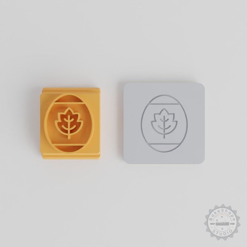 Easter Egg Stamp Tile Collection, Perfect for Clay and Fondant, 5 Sizes, Ideal for Holiday Decoration