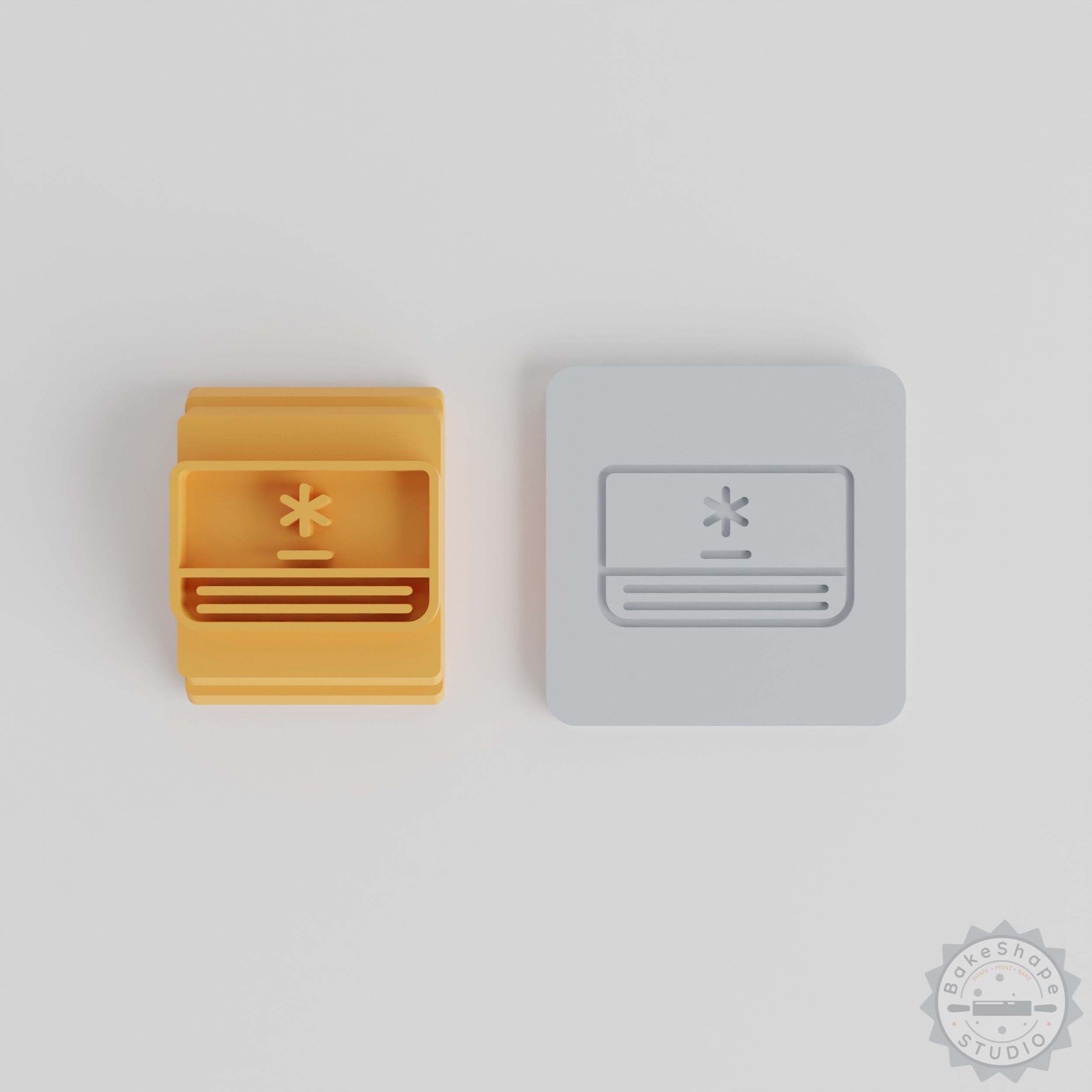 Stamp Tile Set for Clay, Cookies & Fondant, 5 Sizes, Perfect for Crafting & Baking