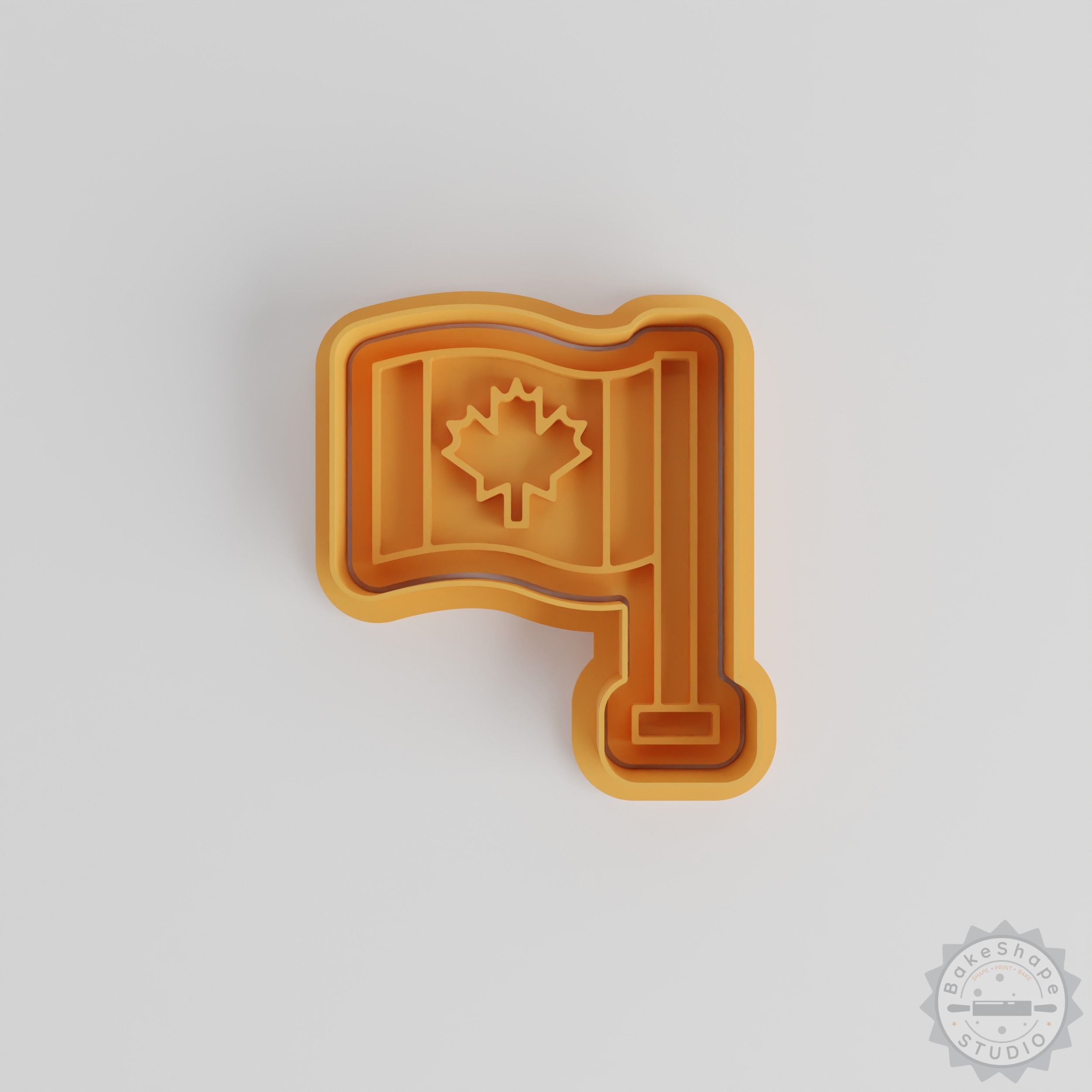 Flag Shape Cutter & Stamp Pack, Ideal for Cookies & Fondant, Multi-Size, Patriotic Theme