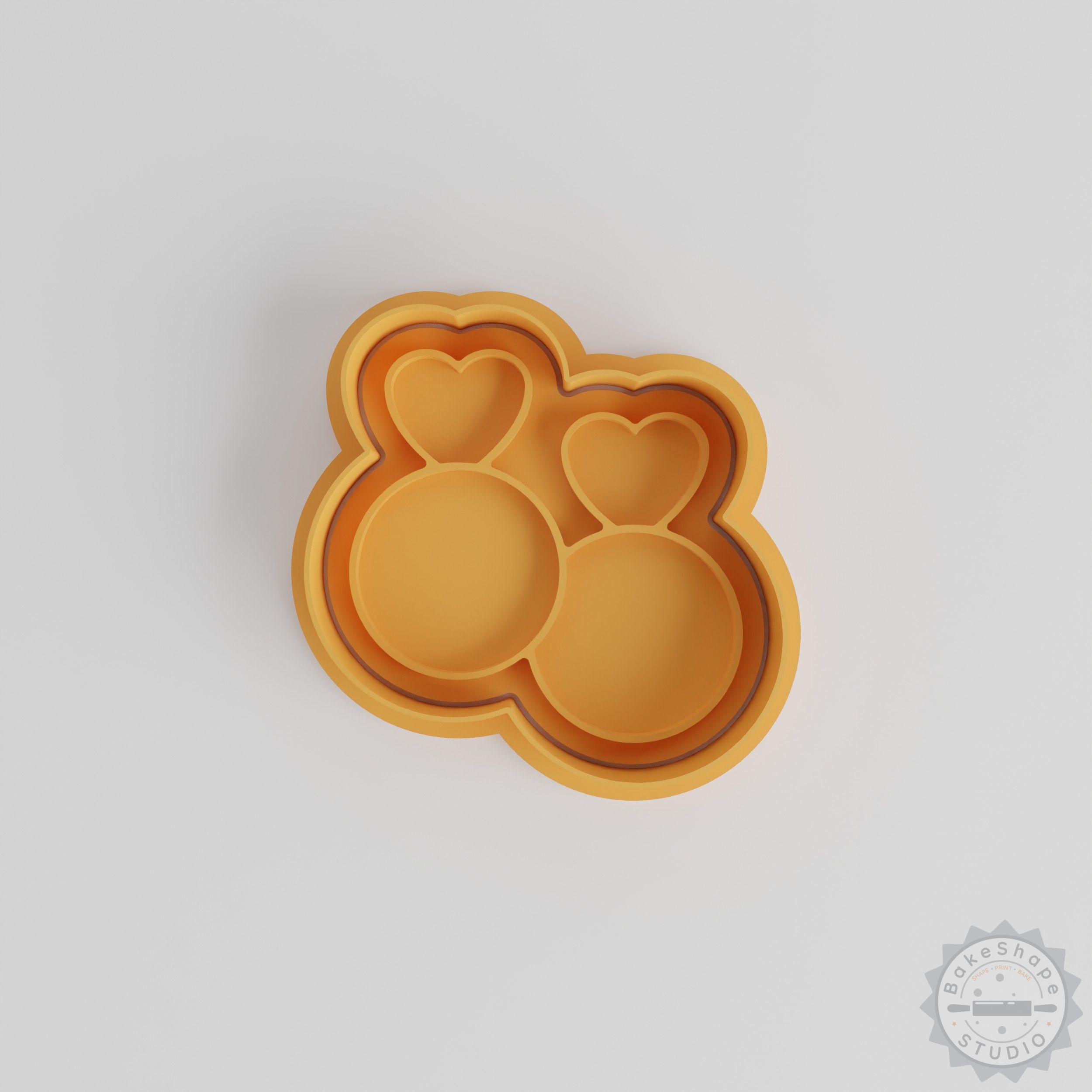 Wedding Rings Cookie Cutter Set, 6 Piece Pack for Fondant & Cookies, S/M/L Sizes