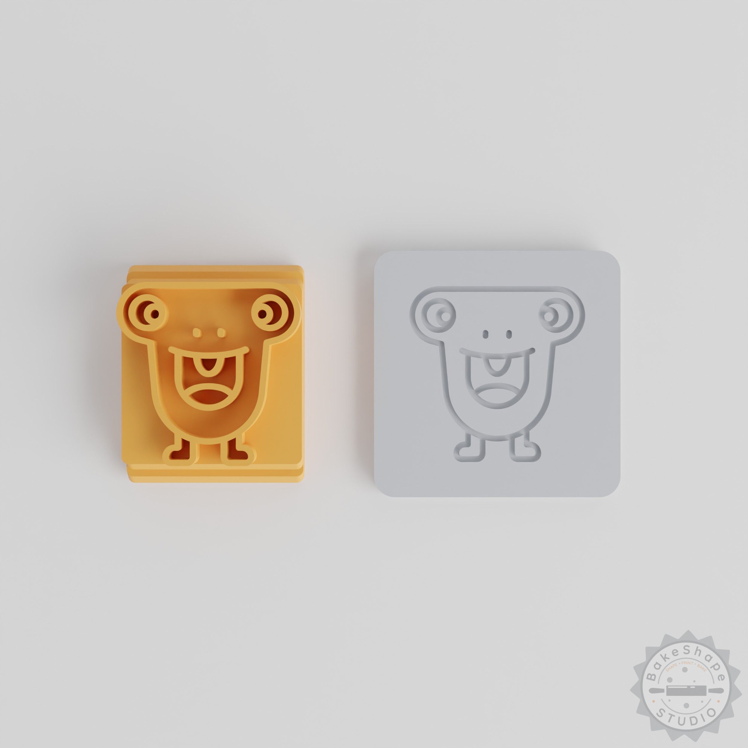 Fantasy Hammer Monster Stamp Set, 5 Sizes for Clay, Fondant, Cookies