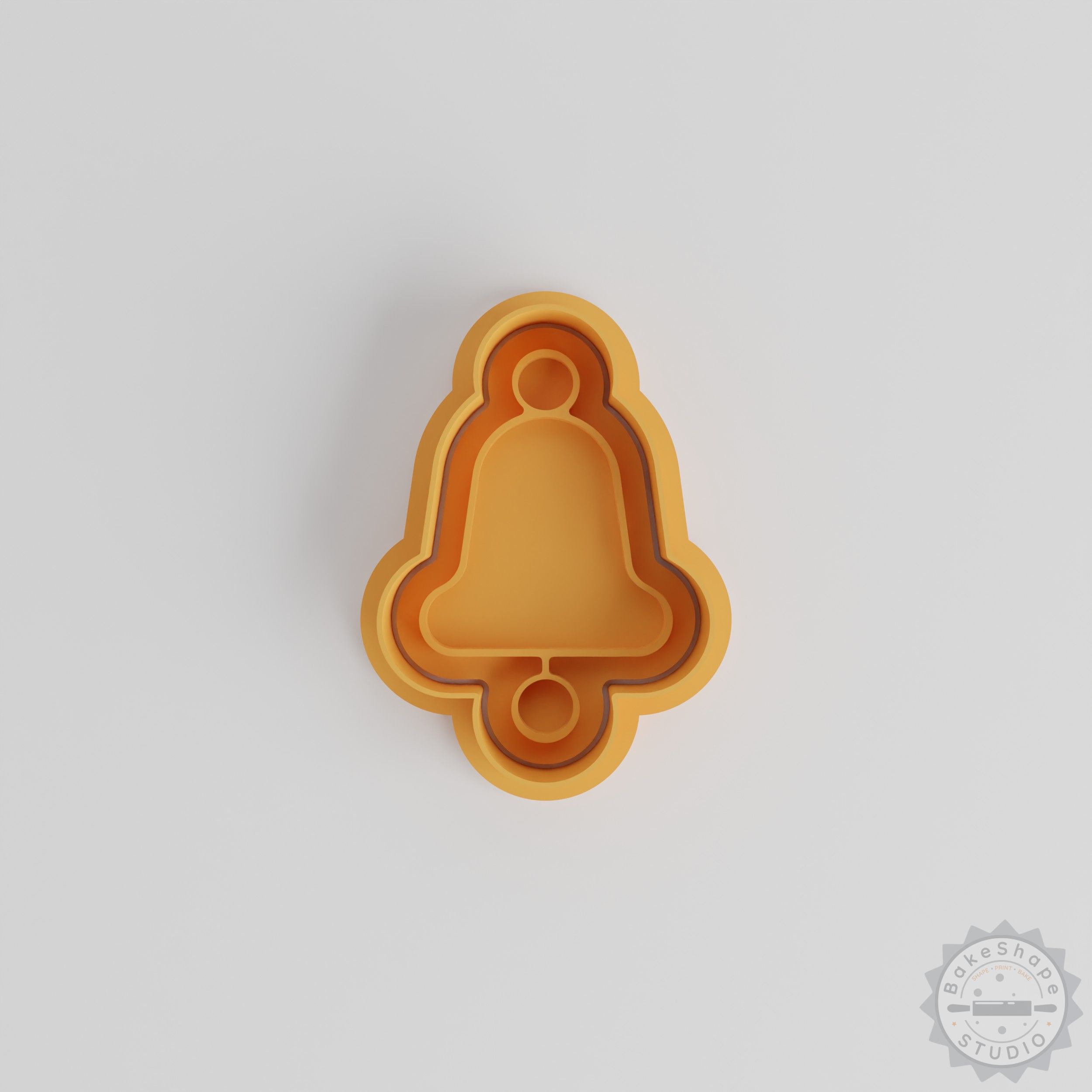 Christmas Bell Cookie & Fondant Cutter Set, 6-Piece, Small Medium Large Shapes