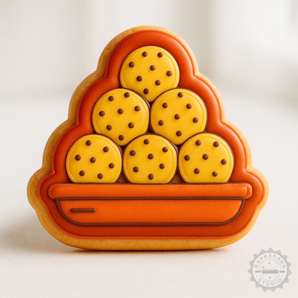 Sweets shape cutter and stamp set STL for creating cookies and fondant designs with small, medium, and large sizes