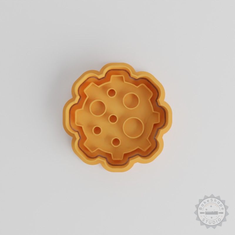 Meteor Cookie Cutter & Stamp Set, Shapes for Space-Themed Cookies, Fondant, 3 Sizes